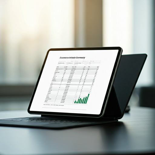 A structured Paragon Outreach exposure review packet beside a tablet